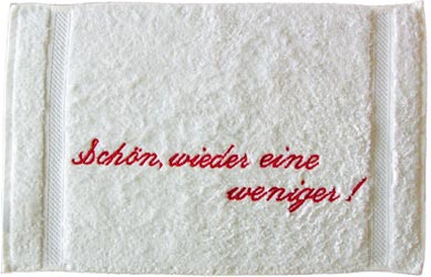 »Schön, wieder eine weniger!« 2003